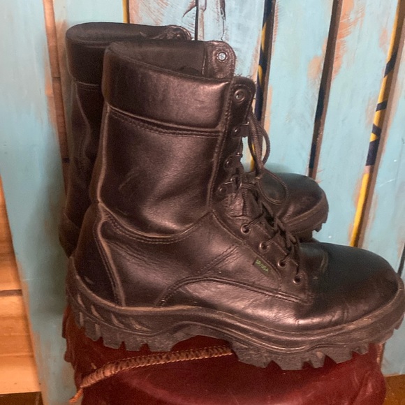 Rocky TMC Duty Series plain toe boot Postal Service approved size 8.5M black - Picture 1 of 13